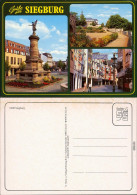 Ansichtskarte Siegburg Denkmal, Klostergarten, Fußgängerzone 1990 - Sonstige & Ohne Zuordnung