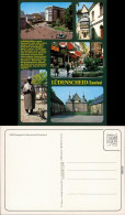 Ansichtskarte Lüdenscheid Platz, Fachwerkhaus, Plastik, Schloß 1995 - Luedenscheid