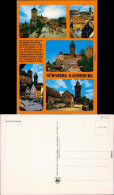 Ansichtskarte Nürnberg Kaiserburg - Verschiedene Perspektiven 1985 - Nuernberg