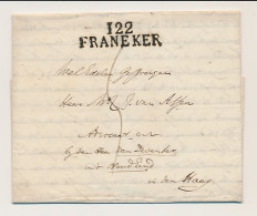 122 FRANEKER - S Gravenhage 1811 - ...-1852 Préphilatélie