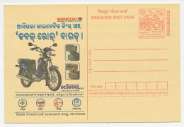 Postal Stationery India 2004 Moped - Kinetic King - Motos