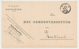 Abbenbroek - Kleinrondstempel Heenvliet 1895 - Non Classés