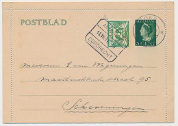 Postblad G. 20 Goes - Scheveningen 1941 - Ganzsachen
