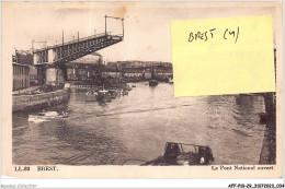 AFFP10-29-0812 - BREST - Le Pont National Ouvert  - Brest