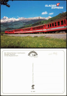 Der Glacier-Express In Der Surselva (Bündner Oberland Den Brigelserhörnern 1980 - Trains
