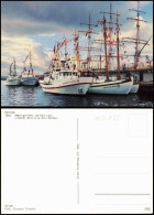 Postcard Oslo Kristiania Redningsflåten Ved Oslo Havn. Hafen 1998 - Norvegia