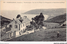 ADQP9-29-0841 - PLOUGASNOU - Fuenteunigou - Vue Sur La Plage De Plougasnou Et Saint-jean-du-doigt - Plougasnou