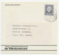Em. Juliana Drukwerk Wikkel Locaal Te Deventer 1980 - Non Classés