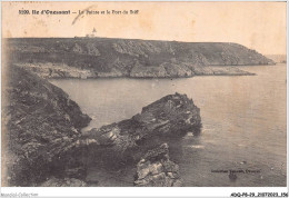 ADQP8-29-0760 - Ile D'OUESSANT - La Pointe Et Le Port Du Stiff - Ouessant