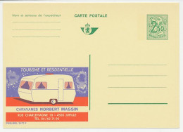 Publibel - Postal Stationery Belgium 1970 Caravan - Sonstige & Ohne Zuordnung
