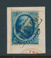 Em. 1864 FRANCO Zonder Kastje En FRANCO Met Kastje - Postal History