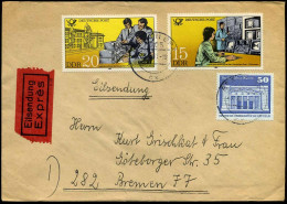 Registered Cover To Bremen - Storia Postale