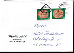 Cover To Bremen - "Martin Seidel, Mannheim" - Lettres & Documents