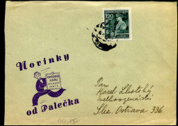 Cover - "Novinky Od Palecka" - Böhmen Und Mähren - Lettres & Documents
