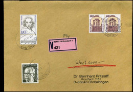 Registered Cover To Grossaitingen - Brieven En Documenten