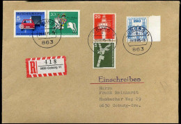 Registered Cover To Coburg-Creidlitz - Briefe U. Dokumente