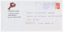 Postal Stationery / PAP France 2001 Lobster - Maritiem Leven