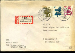 Registered Cover To Hannover - Cartas & Documentos