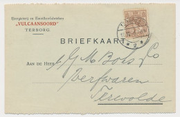 Firma Briefkaart Terborg 1923 - IJzergieterij - Emailleerfabriek - Non Classés