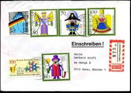 Registered Cover To Hannover - Storia Postale
