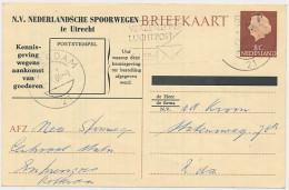 Spoorwegbriefkaart G. NS325 C- Locaal Te Rotterdam 1964 - Entiers Postaux