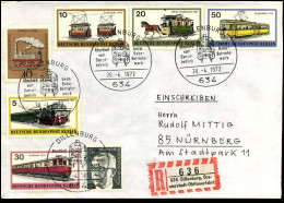 Registered Cover To Nürnberg - Lettres & Documents