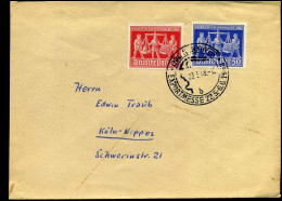 Cover To Köln - Mi 969/70 - Other & Unclassified