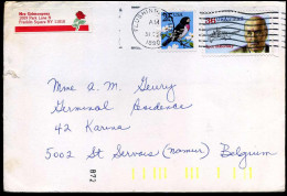 Cover To St. Servais, Belgium - Lettres & Documents