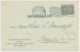 Firma Briefkaart Rotterdam 1913 - Stoomboot Reederij - Non Classés