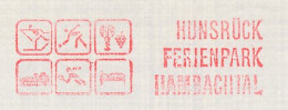 Meter Cut Germany 1985 Cross-country Skiing - Tennis - Swimming - Bowling - Lobster  - Other & Unclassified