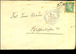 Cover To Pfaffenhofen - Lettres & Documents