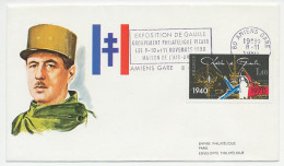 Card / Postmark France 1980 Charles De Gaulle - Andere & Zonder Classificatie
