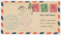Cover / Postmark USA 1929 Lions Club - Roswell Airport Dedication - Rotary Club