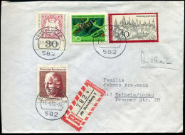 Registered Cover To Kelheim/Donau - Storia Postale