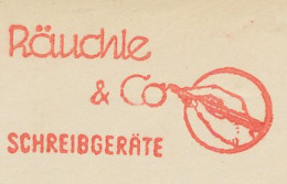 Meter Cut Germany 1954 Pen - Stationery - Rauchle - Non Classés