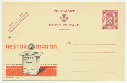 Publibel - Postal Stationery Belgium 1946 Electric Kitchen - Ohne Zuordnung