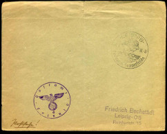 Cover To Leipzig - Lettres & Documents