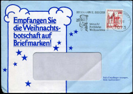 Cover  - Empfangen Sie Die Weihnachtsbotschaft Auf Briefmarken - Briefe U. Dokumente