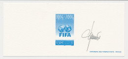 France 2004 - Epreuve / Proof Signed By Engraver Football - FIFA 1904 - 2004 - Other & Unclassified