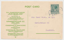 Firma Briefkaart Krabbendijke 1927 - Conservenfabriek - Non Classés