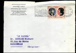 Coverfront To Marcinelle, Belgium - Covers & Documents
