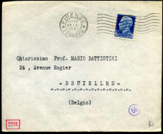 Cover To Brussels, Belgium - Geöffnet Obercommando Der Wehrmacht - Storia Postale