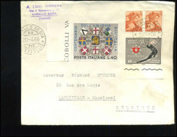 Cover To Marcinelle, Belgium - 1961-70: Poststempel