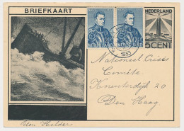 Briefkaart G. 234 Den Helder - S Gravenhage 1933 - Ganzsachen