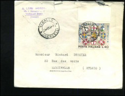 Cover To Marcinelle, Belgium - 1961-70: Marcofilia