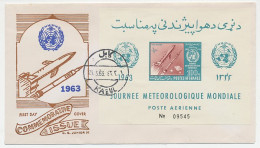 Cover Afghanistan 1963 World Day Of Meteorology - Meteorological Rocket - Klima & Meteorologie