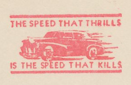 Meter Cut USA 1941 Traffic Safety - Car - Autres & Non Classés