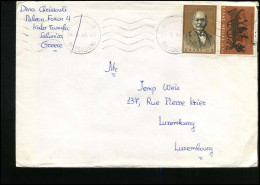 Cover To Luxemburg - Briefe U. Dokumente