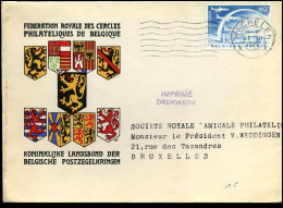 Cover - " Koninklijke Landsbond Der Belgische Postzegelkringen" - Lettres & Documents