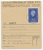 Em. Juliana Adreskaart Maastricht - Nijmegen 1978 - Non Classés